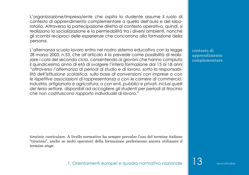 normativa alternzanza 8